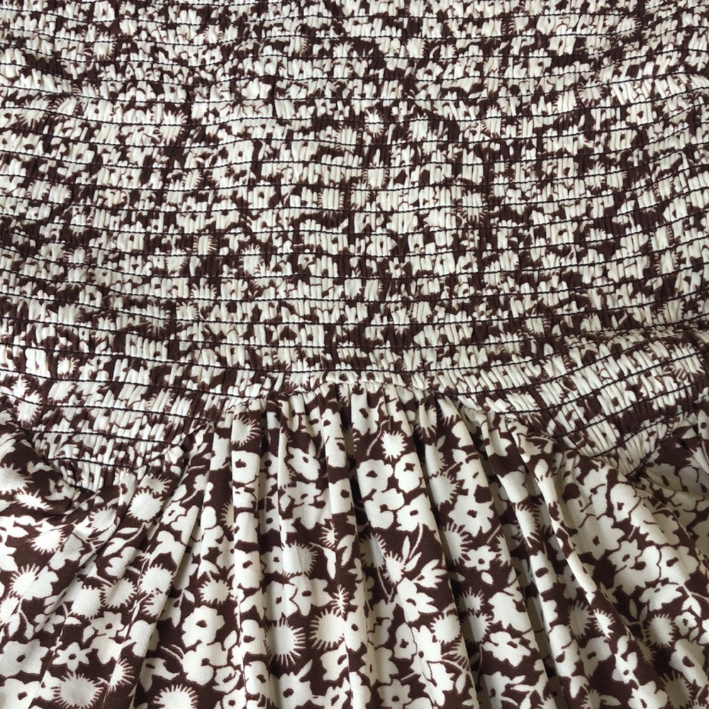 Urban Outfitters Lady’s UO Georgina Smocked Mini Dress Soft Size SP - Picture 6 of 11